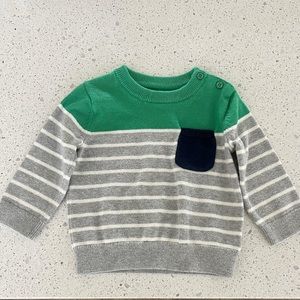 Baby Gap 6-12 Month Baby Boy Striped Sweater